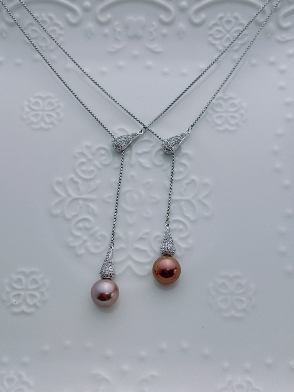 High Quality 11-12mm Edison Freshwater Pearl Long Adjustable Necklace 28” 26X470 - Picture 4 of 9